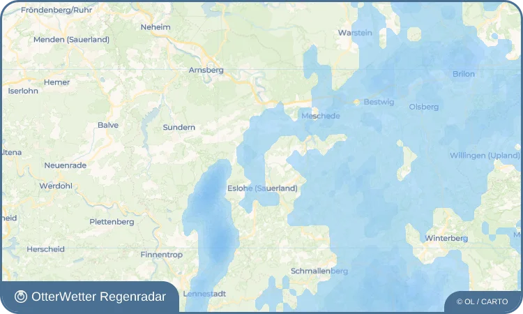 Wetter-Widget-Vorschau mit Vorhersagedaten für Wenholthausen