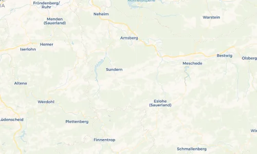 Regenradar Vorschaubild - Aktuelle Niederschläge in Weninghausen und Umgebung