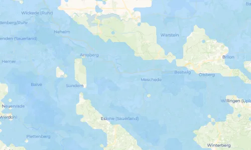 Regenradar Vorschaubild - Aktuelle Niederschläge in Wennemen und Umgebung