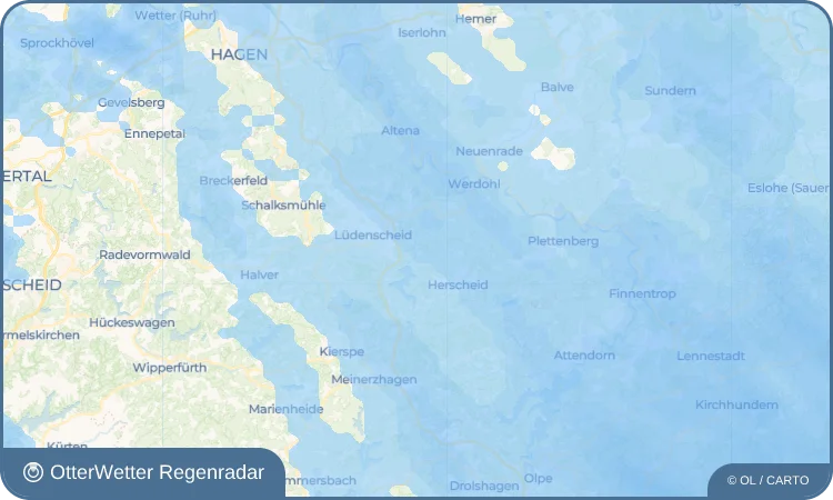 Wetter-Widget-Vorschau mit Vorhersagedaten für Wenninghausen