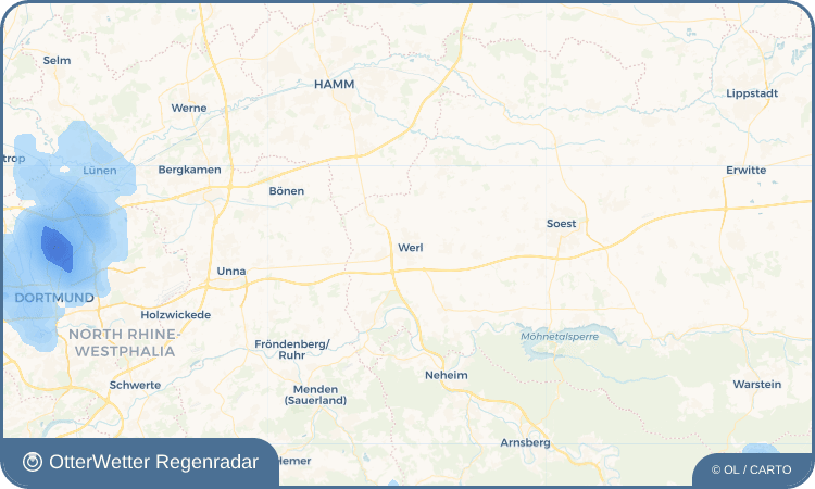 Widget-Vorschau für Werl Wetter-Widget-Vorschau mit Vorhersagedaten für Werl
