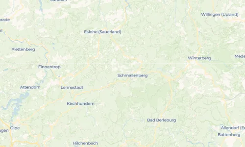 Regenradar Werpe: aktuelle Niederschläge in Werpe und Umgebung, Stand 17. Oktober 2026 um 13:50 Uhr