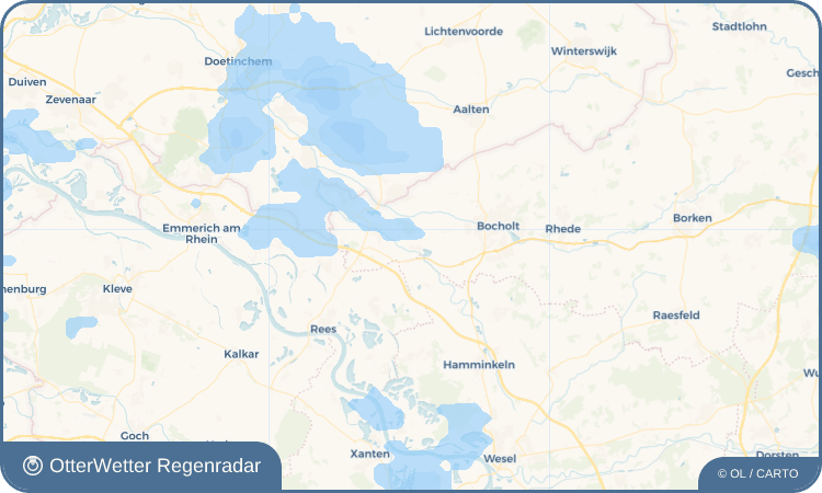 OtterWetter Regenradar-Widget Werth