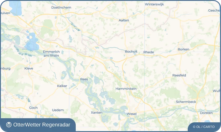 Wetter-Widget-Vorschau mit Vorhersagedaten für Wertherbruch