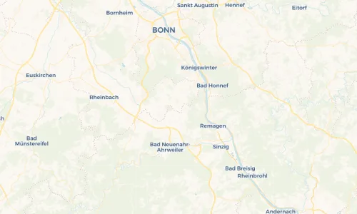 Regenradar Vorschaubild - Aktuelle Niederschläge in Werthhoven und Umgebung