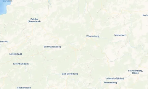 Regenradar-Vorschau: aktuelle Niederschläge in Westfeld und Umgebung