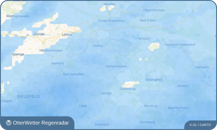 Widget-Vorschau für Westorf Wetter-Widget-Vorschau mit Vorhersagedaten für Westorf