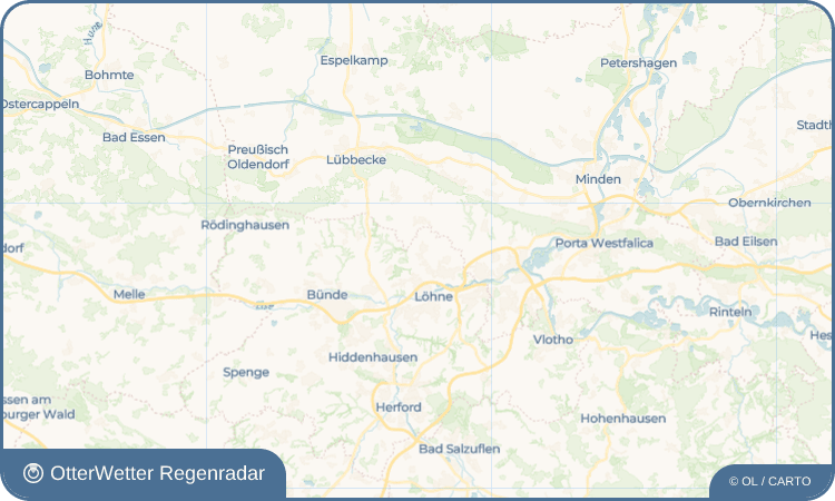 OtterWetter Regenradar-Widget Westscheid
