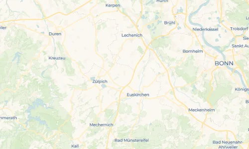 Regenradar Vorschaubild - Aktuelle Niederschläge in Wichterich und Umgebung