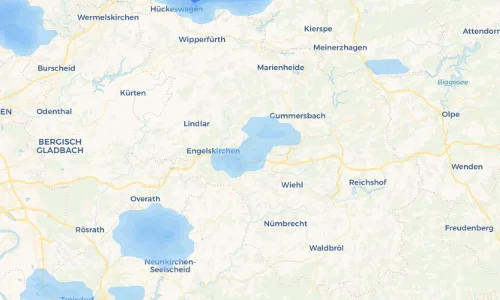 Regenradar-Vorschau: aktuelle Niederschläge in Wiehlmünden und Umgebung