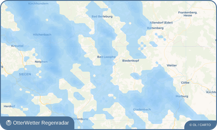 Widget-Vorschau für Wiesenbach Wetter-Widget-Vorschau mit Vorhersagedaten für Wiesenbach
