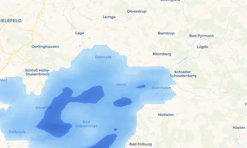 Regenradar Vorschaubild - Aktuelle Niederschläge in Wilberg und Umgebung