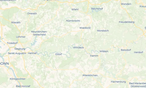 Regenradar Vorschaubild - Aktuelle Niederschläge in Wilberhofen und Umgebung