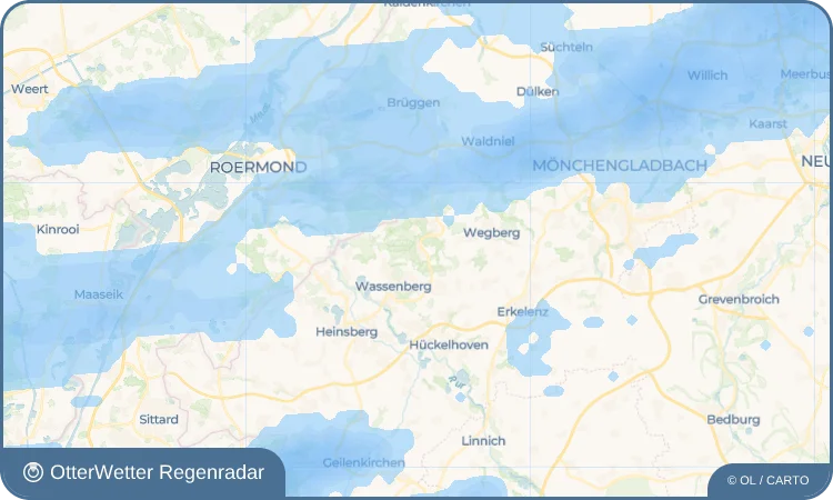 Wetter-Widget-Vorschau mit Vorhersagedaten für Wildenrath