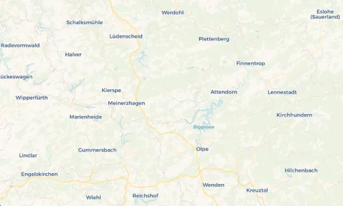 Regenradar Vorschaubild - Aktuelle Niederschläge in Wilkenberg und Umgebung