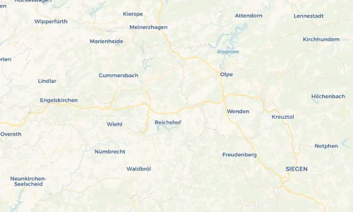 Regenradar Vorschaubild - Aktuelle Niederschläge in Windfus und Umgebung