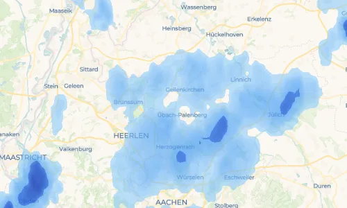 Regenradar Vorschaubild - Aktuelle Niederschläge in Windhausen und Umgebung