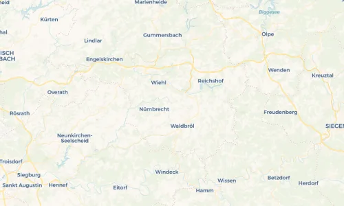 Regenradar Vorschaubild - Aktuelle Niederschläge in Winterborn und Umgebung