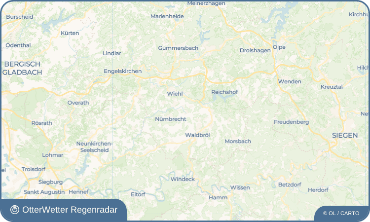 OtterWetter Regenradar-Widget Winterborn