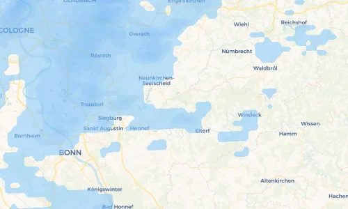Regenradar Vorschaubild - Aktuelle Niederschläge in Winterscheid und Umgebung