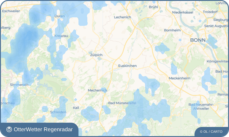 Widget-Vorschau für Wißkirchen Wetter-Widget-Vorschau mit Vorhersagedaten für Wißkirchen