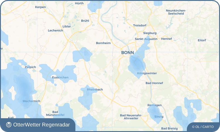 OtterWetter Regenradar-Widget Witterschlick