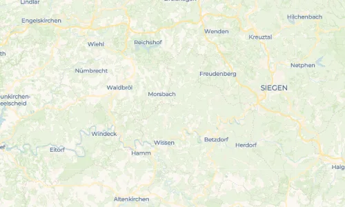 Regenradar Vorschaubild - Aktuelle Niederschläge in Wittershagen und Umgebung