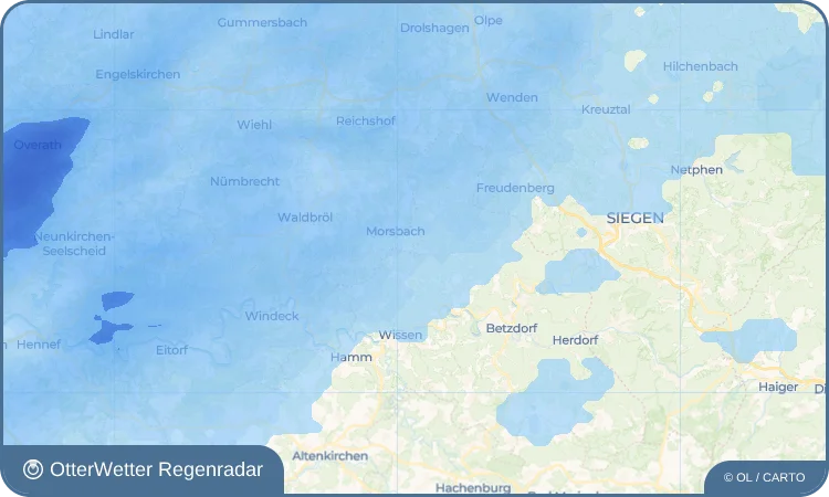Wetter-Widget-Vorschau mit Vorhersagedaten für Wittershagen