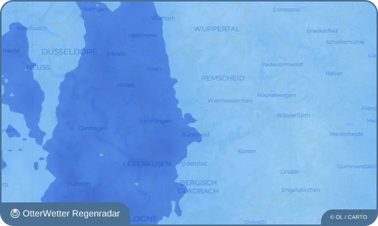 Widget-Vorschau für Witzhelden Wetter-Widget-Vorschau mit Vorhersagedaten für Witzhelden
