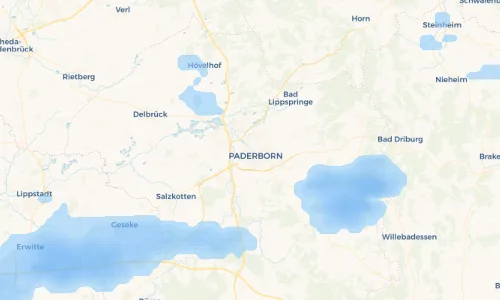 Regenradar Vorschaubild - Aktuelle Niederschläge in Wohnpark Auenhöfe und Umgebung