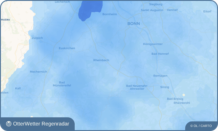 OtterWetter Regenradar-Widget Wormersdorf