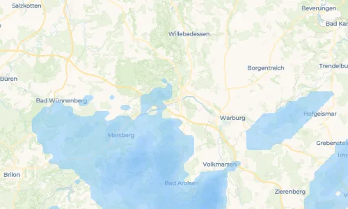 Regenradar Wrexen: aktuelle Niederschläge in Wrexen und Umgebung, Stand 26. Oktober 2026 um 11:30 Uhr
