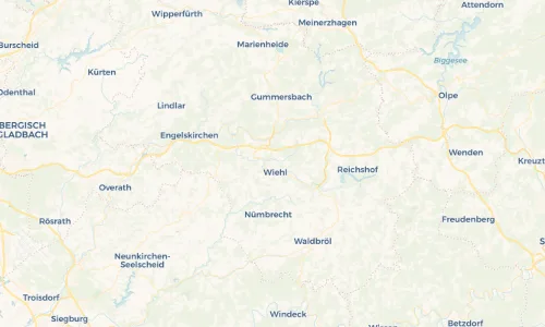 Regenradar Vorschaubild - Aktuelle Niederschläge in Wülfringhausen und Umgebung
