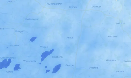 Regenradar Vorschaubild - Aktuelle Niederschläge in Wüllen und Umgebung