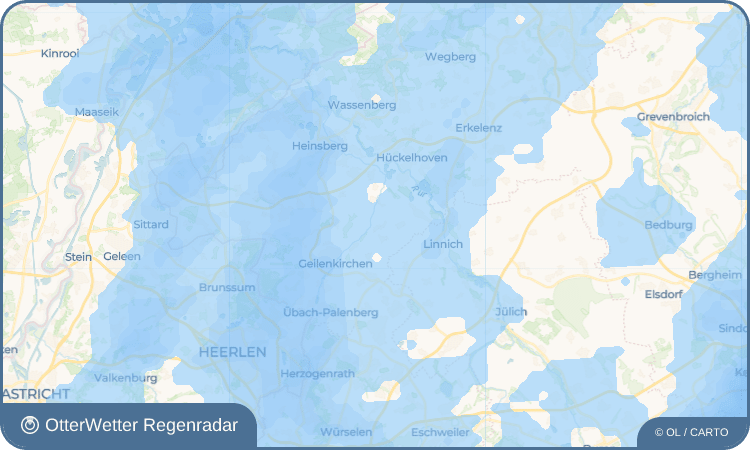 OtterWetter Regenradar-Widget Würm