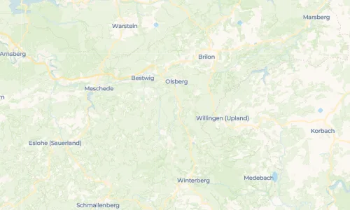 Regenradar Vorschaubild - Aktuelle Niederschläge in Wulmeringhausen und Umgebung