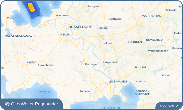 OtterWetter Regenradar-Widget Zons