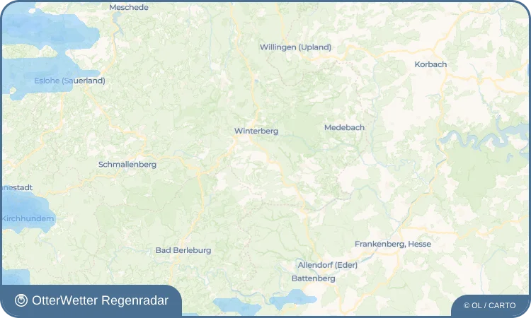 Widget-Vorschau für Züschen Wetter-Widget-Vorschau mit Vorhersagedaten für Züschen