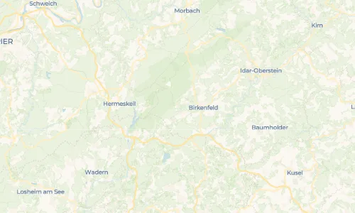 Regenradar Vorschaubild - Aktuelle Niederschläge in Abentheuer und Umgebung