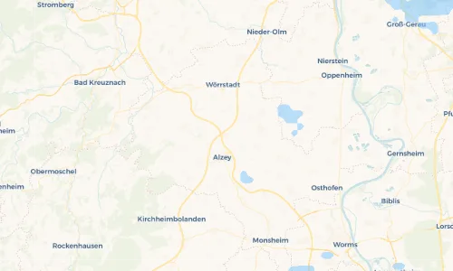 Regenradar Vorschaubild - Aktuelle Niederschläge in Albig und Umgebung