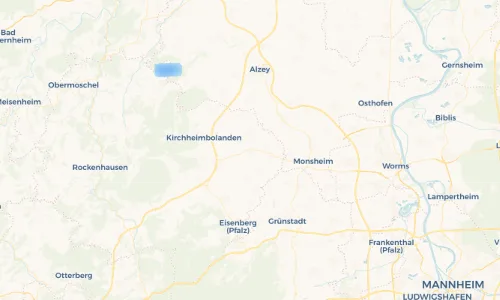 Regenradar-Vorschau: aktuelle Niederschläge in Albisheim (Pfrimm) und Umgebung