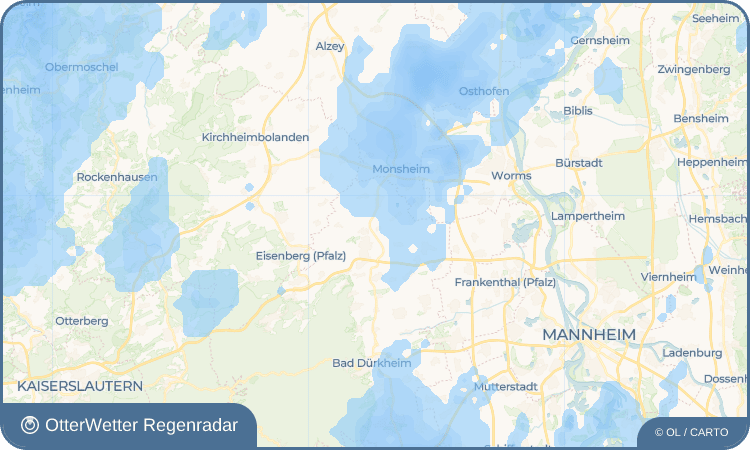 OtterWetter Regenradar-Widget Albsheim an der Eis
