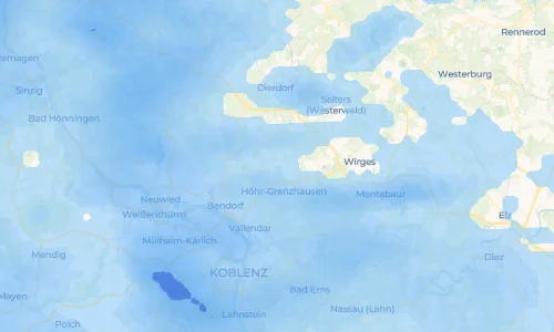 Regenradar Vorschaubild - Aktuelle Niederschläge in Alsbach und Umgebung