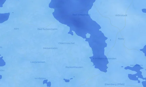 Regenradar Vorschaubild - Aktuelle Niederschläge in Alsenz und Umgebung