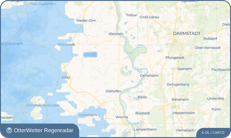 OtterWetter Regenradar-Widget Alsheim