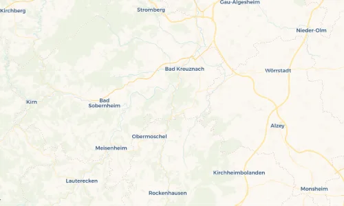 Regenradar Vorschaubild - Aktuelle Niederschläge in Altenbamberg und Umgebung