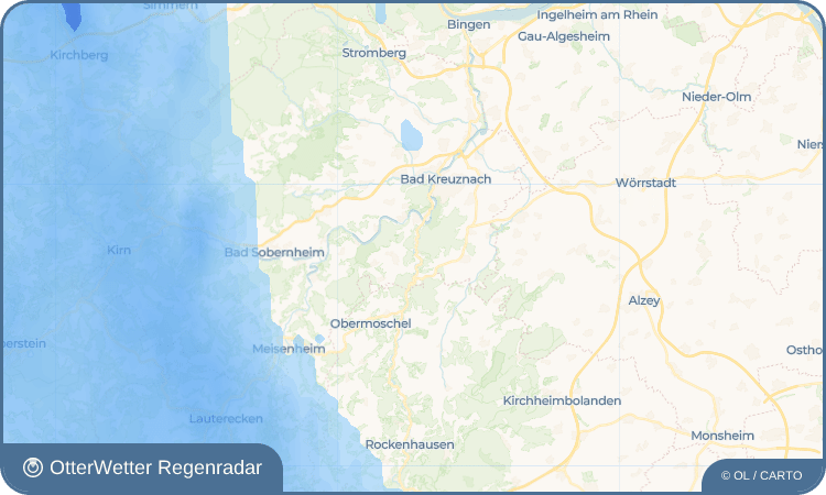 OtterWetter Regenradar-Widget Altenbamberg
