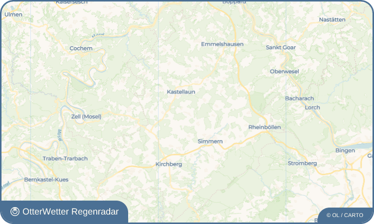 OtterWetter Regenradar-Widget Alterkülz