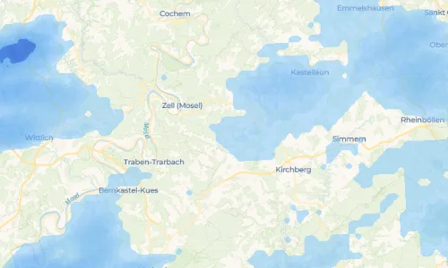 Regenradar Altlay: aktuelle Niederschläge in Altlay und Umgebung, Stand 20. Oktober 2026 um 22:05 Uhr