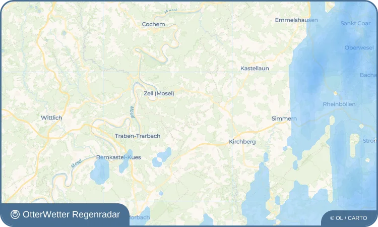 Wetter-Widget-Vorschau mit Vorhersagedaten für Altlay